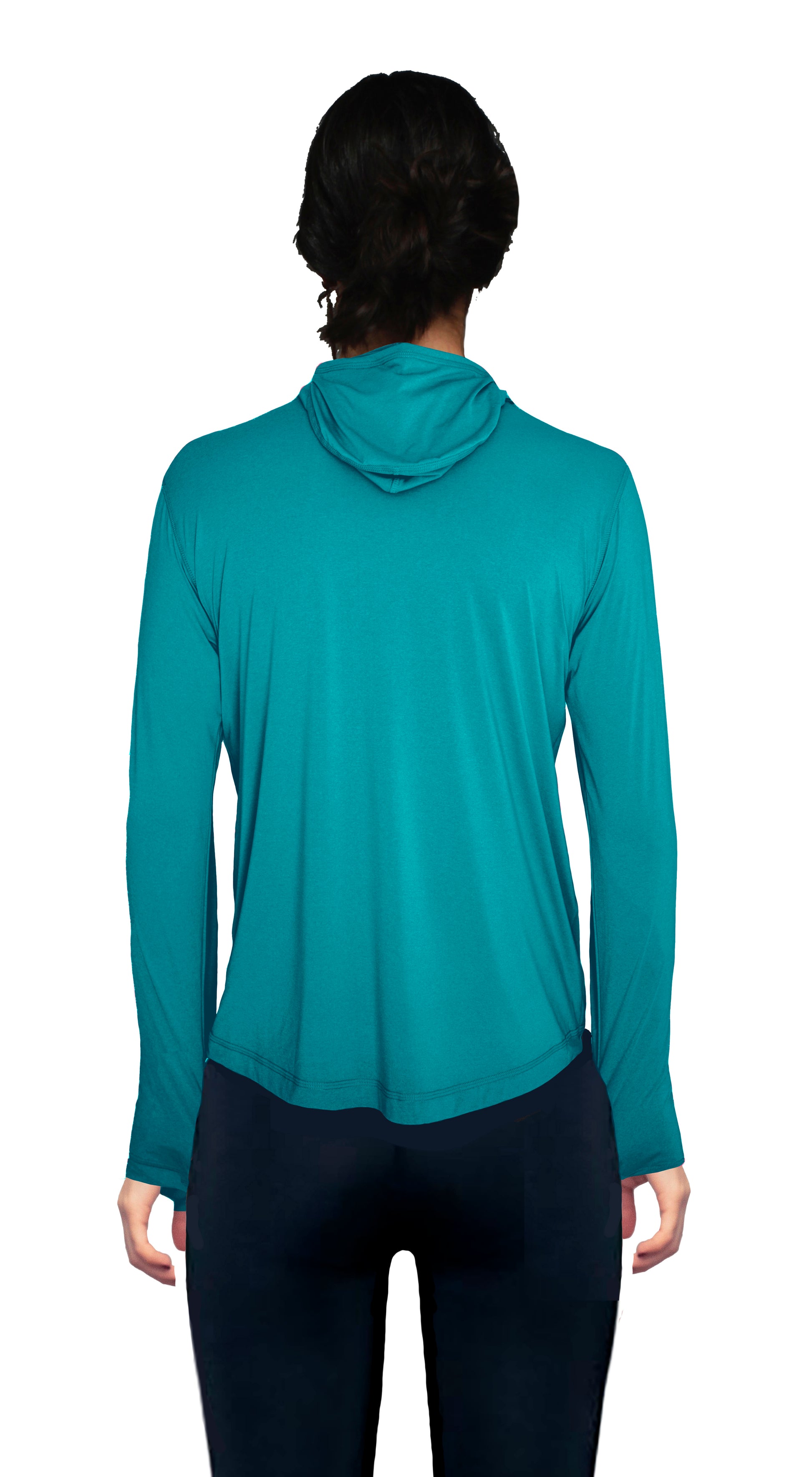 Ushood Liteside Sun Shirt with Ponytail Opening (Adult & Youth) - Hood Design - Ushood