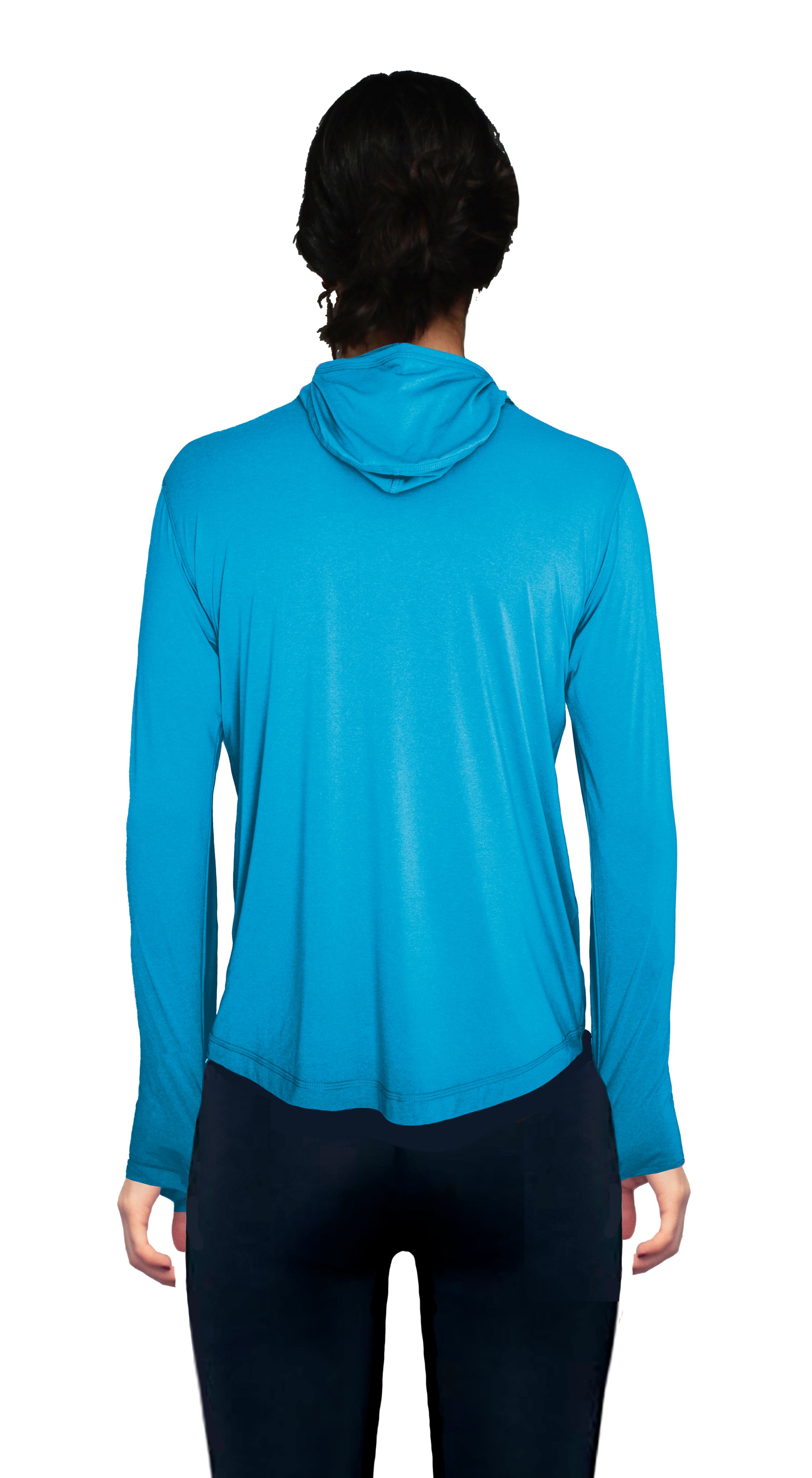 Ushood Liteside Sun Shirt with Ponytail Opening (Adult & Youth) - Hood Design - Ushood