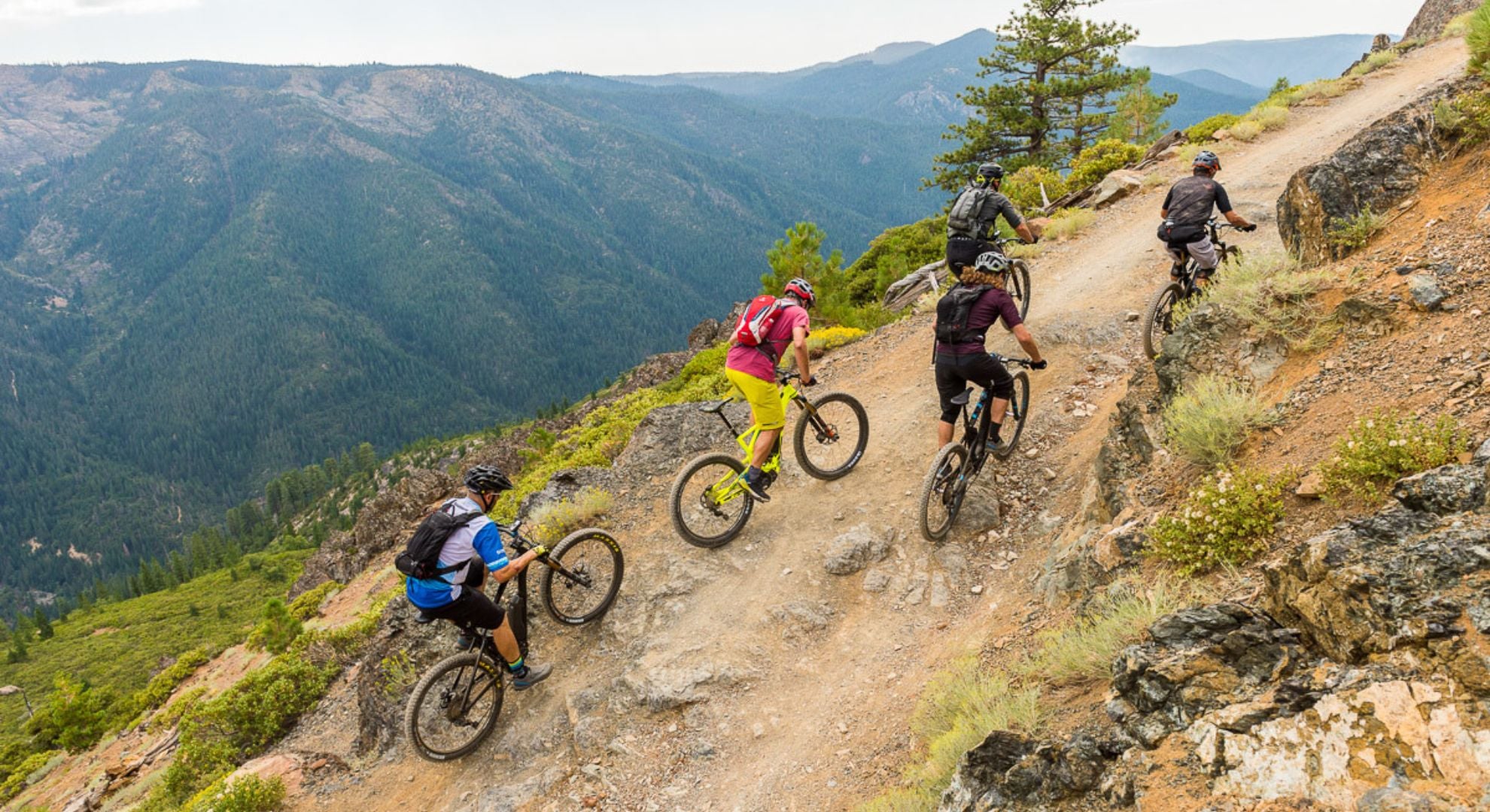 Downieville Trails with Ushood's Mountain Biking Gear