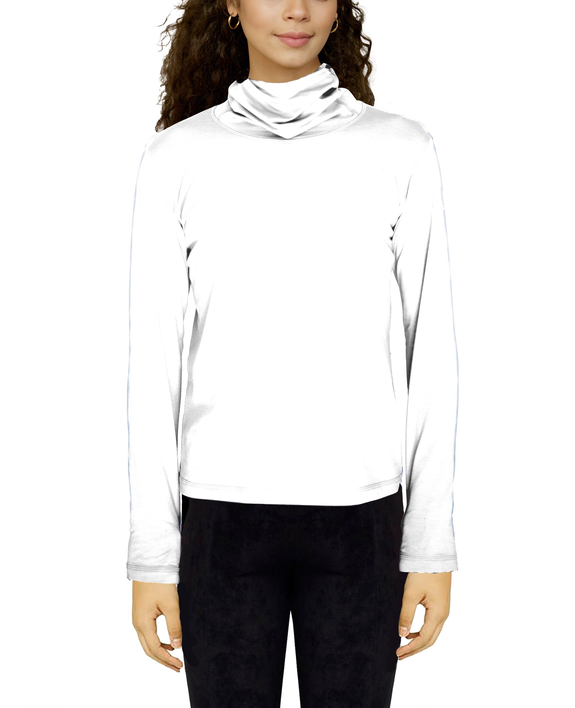 Ushood Liteside Sun Shirt with Ponytail Opening (Adult & Youth) - Hood Design - Ushood