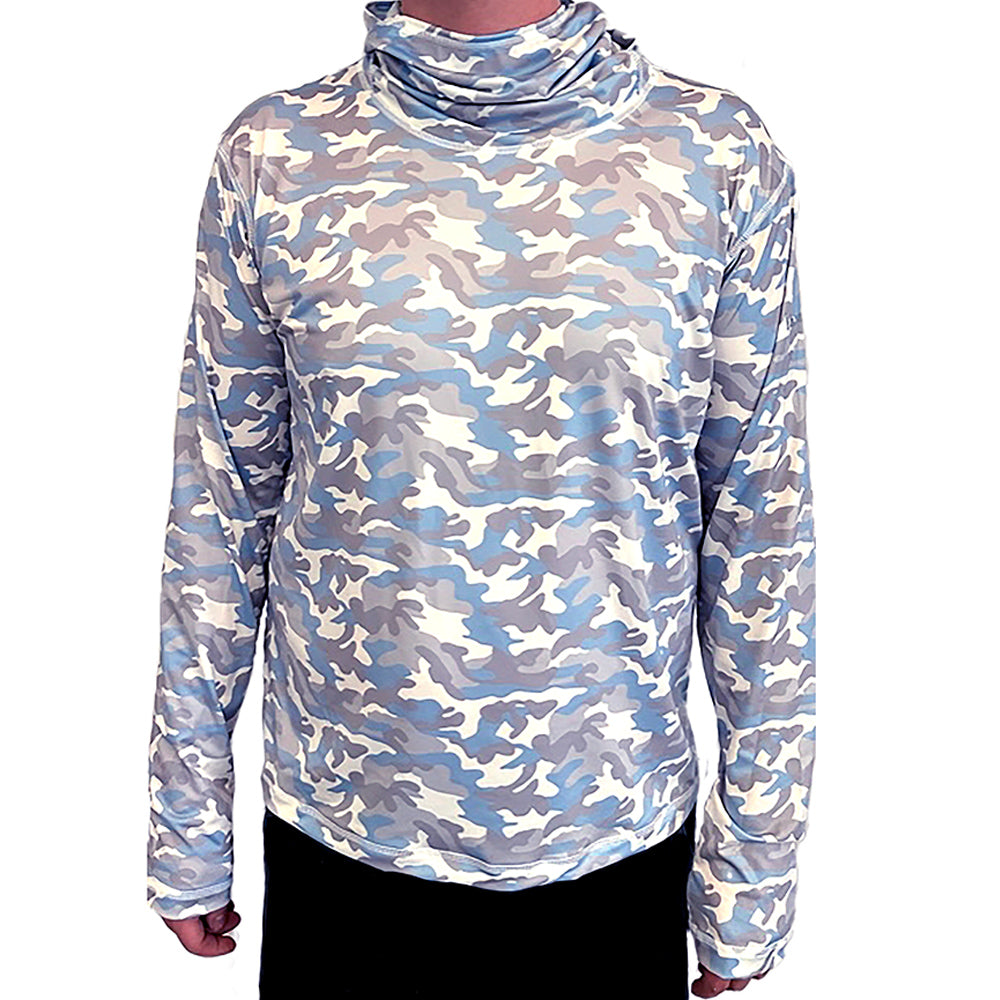 Ushood Liteside Sun Shirt (Youth) - UV Protection, UPF50+ Fabric, Hood